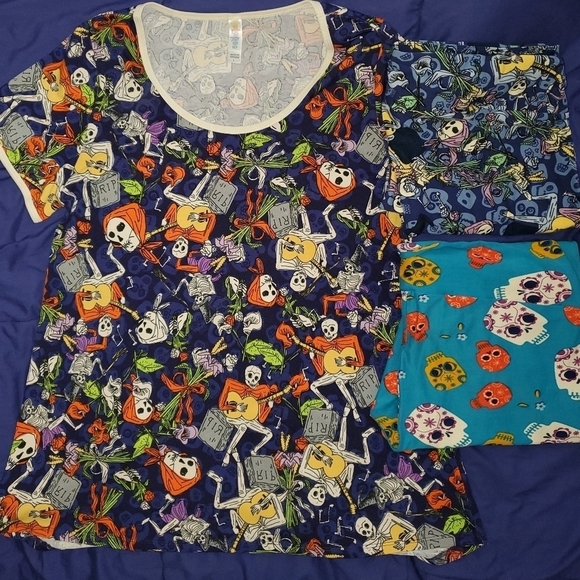 LULAROE Day of the Dead bundle - Picture 1 of 2